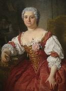 Pierre Subleyras Portrait of Maria Felice Tibaldi oil